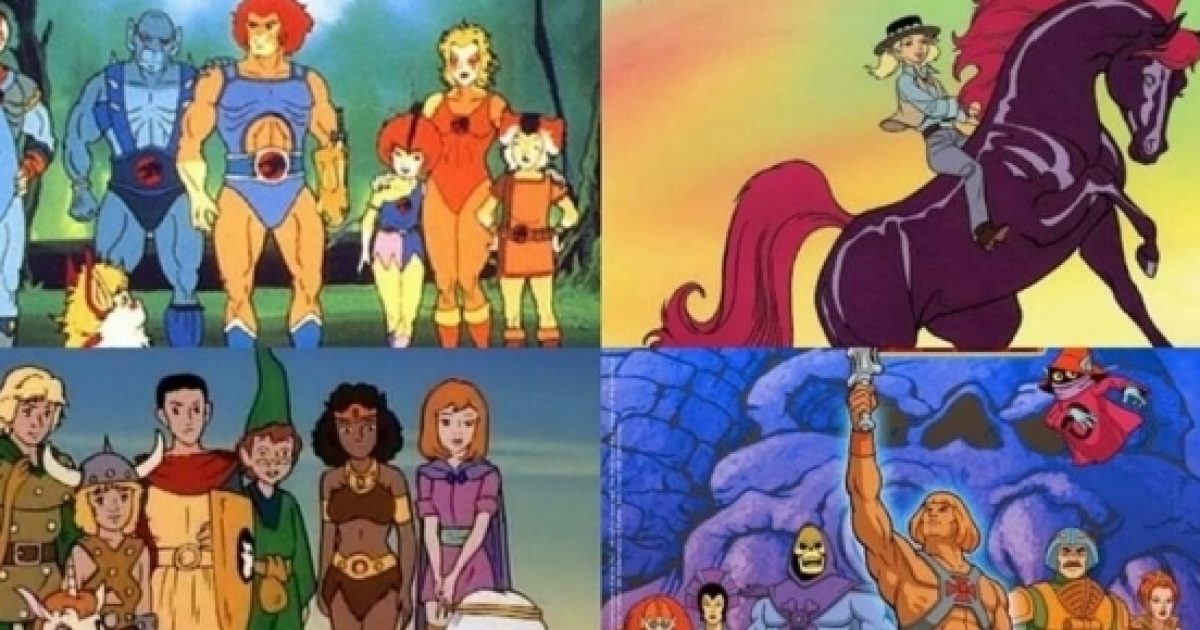 Desenhos e series de TV anos 80 e 90