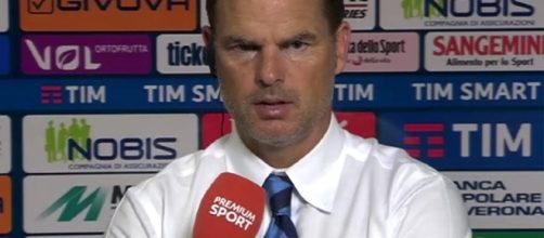 Frank de Boer, allenatore dell'Inter