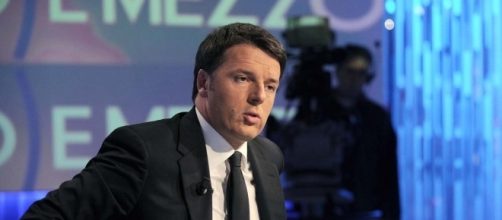 Matteo Renzi durante la trasmissione di Lilli Gruber.