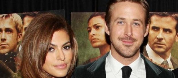 Eva Mendes e il compagno Ryan Gosling Eva Mendes e il compagno Ryan Gosling