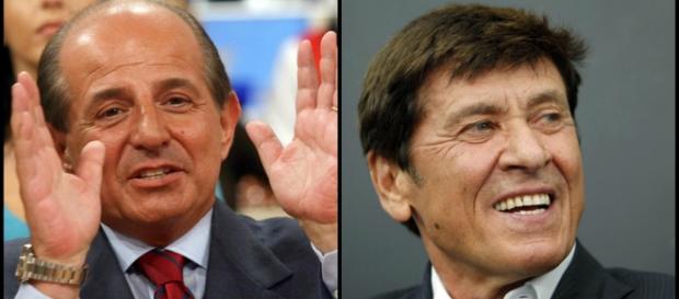 Gianni Morandi e Giancarlo Magalli hanno sancito la pace attraverso una foto Gianni Morandi e Giancarlo Magalli hanno sancito la pace attraverso una foto
