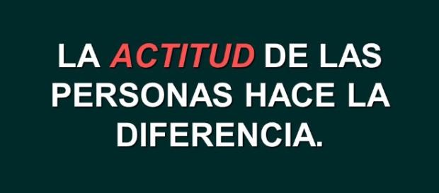 La diferencia es gracias a la actitud La diferencia es gracias a la actitud