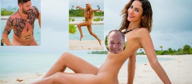 Sarah Joelle (li.), Ronald Schill und Janina Youssefian lieben es offenbar so nackt Sarah Joelle (li.), Ronald Schill und Janina Youssefian lieben es offenbar so nackt