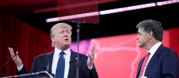 Sean Hannity gets slap on wrist for appearing in Trump ad? Photo: Flickr free use Sean Hannity gets slap on wrist for appearing in Trump ad? Photo: Flickr free use