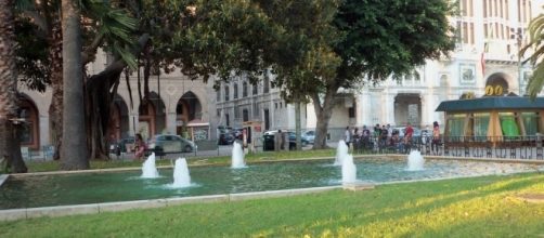 Piazza Matteotti, famosa piazza di Cagliari