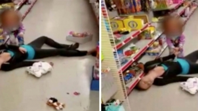 Bimba tenta di rianimare la madre in stato di overdose