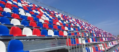 Le sedute della nuova Tribuna Coperta - Stadio "Ezio Scida".