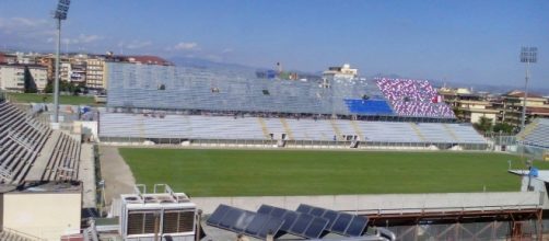 Lo Stadio Comunale "Ezio Scida" di Crotone.