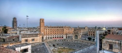 Un'immagine di Piazza Sant'Oronzo.