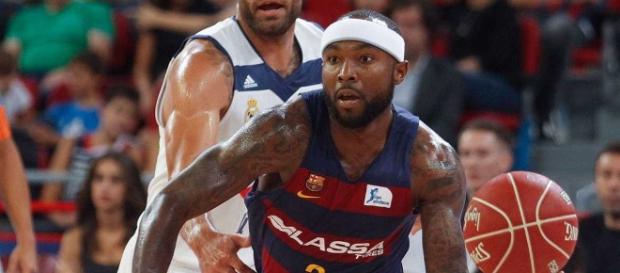 Tyrese Rice se marcó un fantástico partido de semifinales de la Supercopa Endesa contra el Real Madrid Tyrese Rice se marcó un fantástico partido de semifinales de la Supercopa Endesa contra el Real Madrid