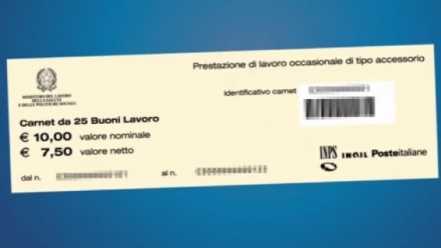Il Cdm ha approvato un decreto correttivo che garantisce la tracciabilità dei voucher
