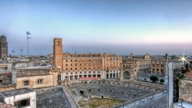 Un'immagine di Piazza Sant'Oronzo.