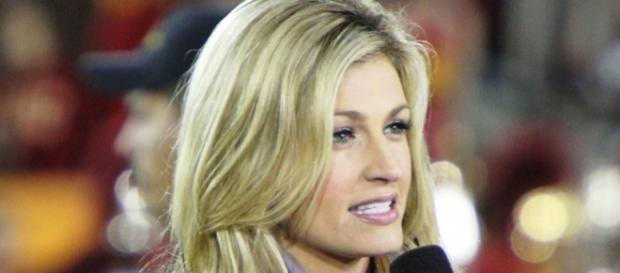 Erin Andrews will not be present for the Sept. 26 episode of 'DWTS' season 23. Neon Tommy/Wikimedia Commons Erin Andrews will not be present for the Sept. 26 episode of 'DWTS' season 23. Neon Tommy/Wikimedia Commons