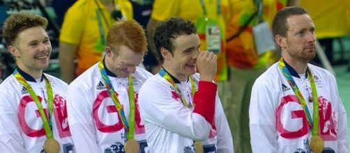 Bradley Wiggins sul podio alle Olimpiadi di Rio