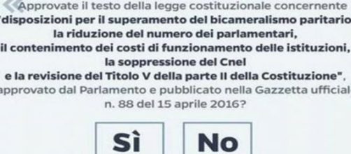 Ecco la data per il referendum: sarà il 4 dicembre