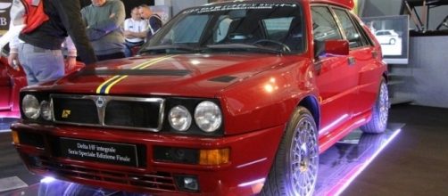 Lancia Delta HF integrale esposta alla Fiera di Padova Autoe Moto d'epoca