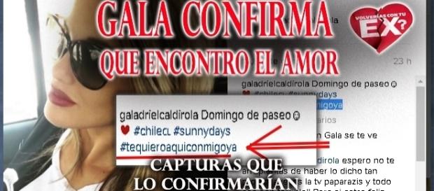 Gala confirma su romance y cuenta todo Gala confirma su romance y cuenta todo
