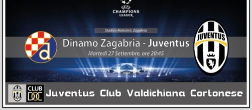 LIVE / Dinamo Zagabria-Juventus, cronaca DIRETTA e risultato in tempo reale, oggi martedì 27 settembre 2016