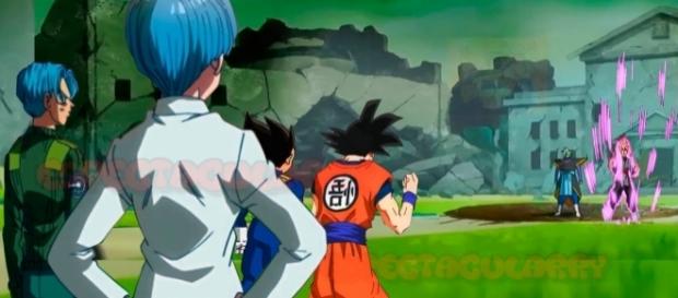 Bulma viajara con trunks, gokú y vegeta al futuro Bulma viajara con trunks, gokú y vegeta al futuro