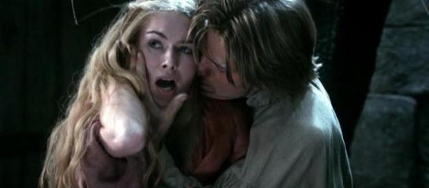 Cercei e Jaime Lannister di Games of Throne. Cercei e Jaime Lannister di Games of Throne.