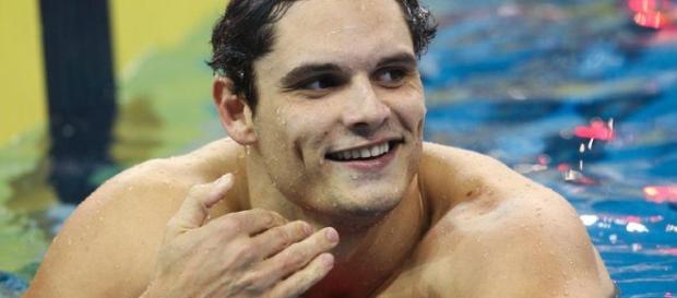 Florent Manaudou lors des Mondiaux à Doha, (GEPA Pictures, Philipp Brem/Gepa/Panoramic) Florent Manaudou lors des Mondiaux à Doha, (GEPA Pictures, Philipp Brem/Gepa/Panoramic)
