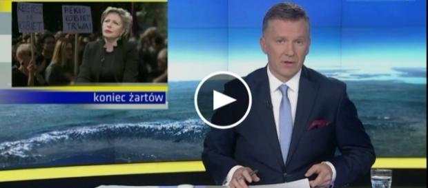 Mało objektywna narracja faktów TVN ws. sporu o prawo aborcyjne. Mało objektywna narracja faktów TVN ws. sporu o prawo aborcyjne.