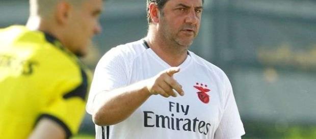 Rui Vitória não escondeu a dificuldade do jogo. Rui Vitória não escondeu a dificuldade do jogo.