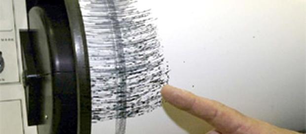 Una immagine di inmeteo.net che segna le scosse di un terremoto Una immagine di inmeteo.net che segna le scosse di un terremoto
