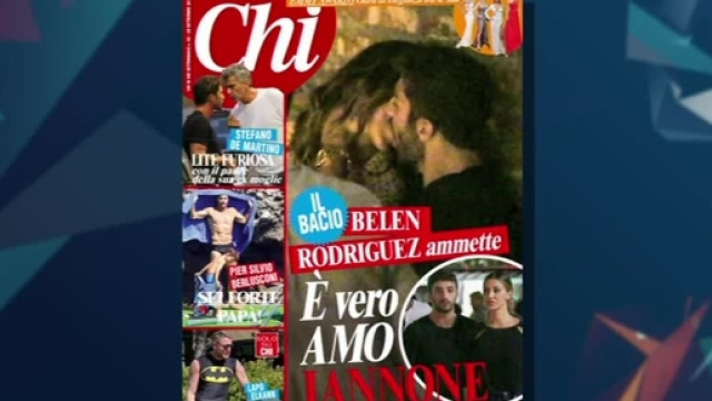 Belen Rodriguez ama Andrea Iannone. Ecco le immagini del'intervista a Chi