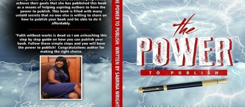 The Power to Publish book cover. Permission granted by Sabrina Wright