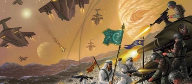 Bătălia de la Dabiq, unde conform profeției lui Mahomed se va declanșa Apocalipsa - Foto: Alan Gutierrez - Deviant Art Bătălia de la Dabiq, unde conform profeției lui Mahomed se va declanșa Apocalipsa - Foto: Alan Gutierrez - Deviant Art