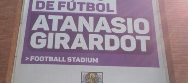 Das Fussballstadion in Medellín Das Fussballstadion in Medellín