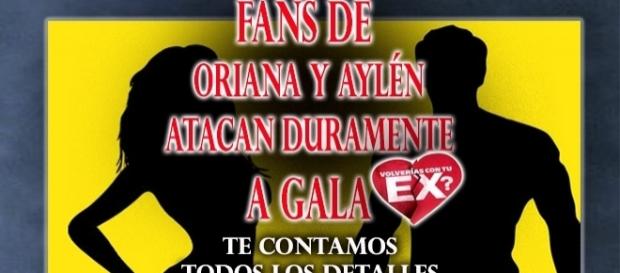 Fans atacan a Gala Caldirola por su amor Fans atacan a Gala Caldirola por su amor