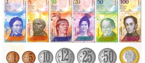 Cono monetario venezolano desde el 1 de enero 2008