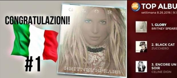 Britney Spears in classifica 'FIMI' (Federazione Industriale di Musica Italiana) Britney Spears in classifica 'FIMI' (Federazione Industriale di Musica Italiana)