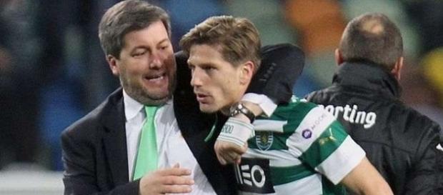 Bruno de Carvalho elogiou o talento de Adrien Bruno de Carvalho elogiou o talento de Adrien