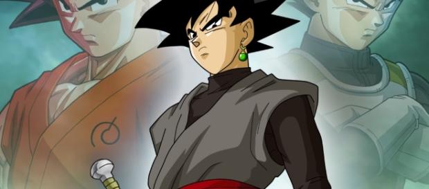 Goku, Vegeta y el villano Black Goku, Vegeta y el villano Black