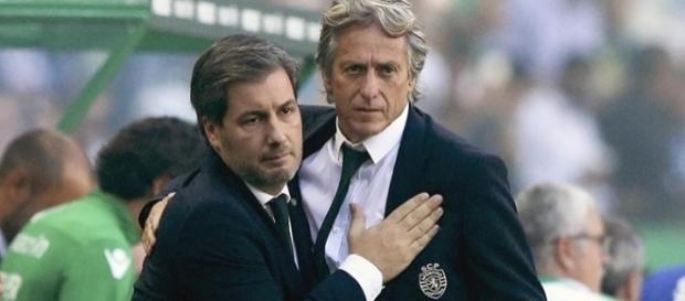 Jorge Jesus recebeu um jogador fora de forma Jorge Jesus recebeu um jogador fora de forma