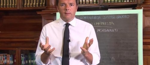 Il Presidente del Consiglio Matteo Renzi