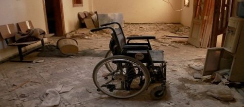 Immagine fornita dal web AFR Ospedale Aleppo