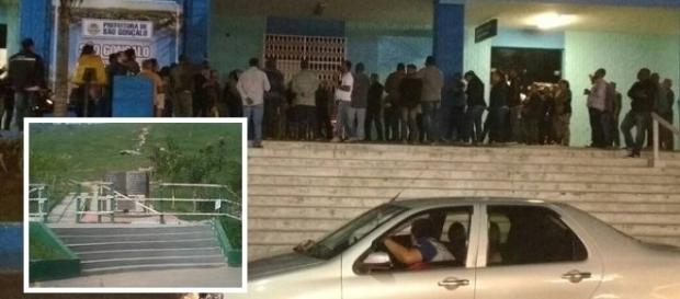 Local de oração por evangélicos é invadido por traficantes. Local de oração por evangélicos é invadido por traficantes.