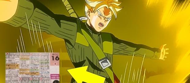 Trunks en su batalla contra Zamasu Trunks en su batalla contra Zamasu