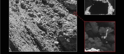 Il ritrovamento di Philae grazie alla sonda Rosetta