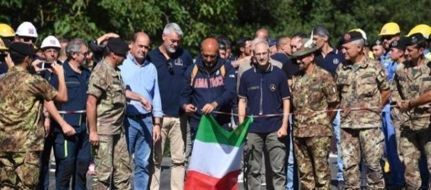 Amatrice, riapre il ponte Tre Occhi - corriere.it Amatrice, riapre il ponte Tre Occhi - corriere.it