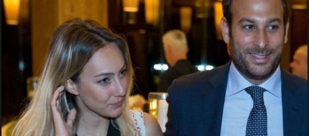 Cristel Carrisi e il marito dopo le loro nozze Cristel Carrisi e il marito dopo le loro nozze
