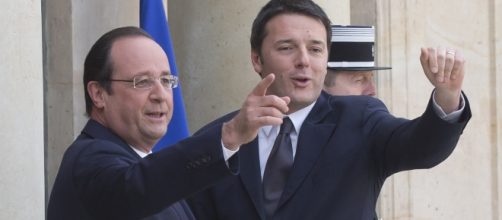 François Hollande ha ringraziato Matteo Renzi per il gesto di Buffon a Bar