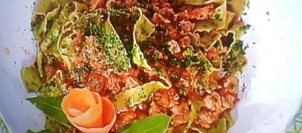 Pappardelle al sugo saporito di Sergio Barzetti Pappardelle al sugo saporito di Sergio Barzetti