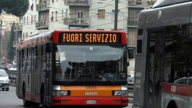 A Roma si attende una riduzione delle corse e degli autos in servizio