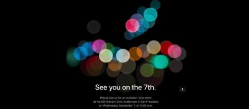 Apple, evento il 7 settembre 2016