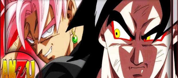 Black Goku y Goku ssj 4 toei animation Black Goku y Goku ssj 4 toei animation